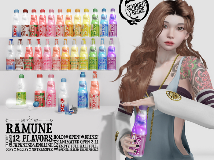 Second Life Marketplace - Schadenfreude Ramune